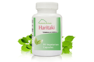 Buy Hartiki (Harde, Kadukkai, Terminalia Chebula) capsules, 90 to a bottle