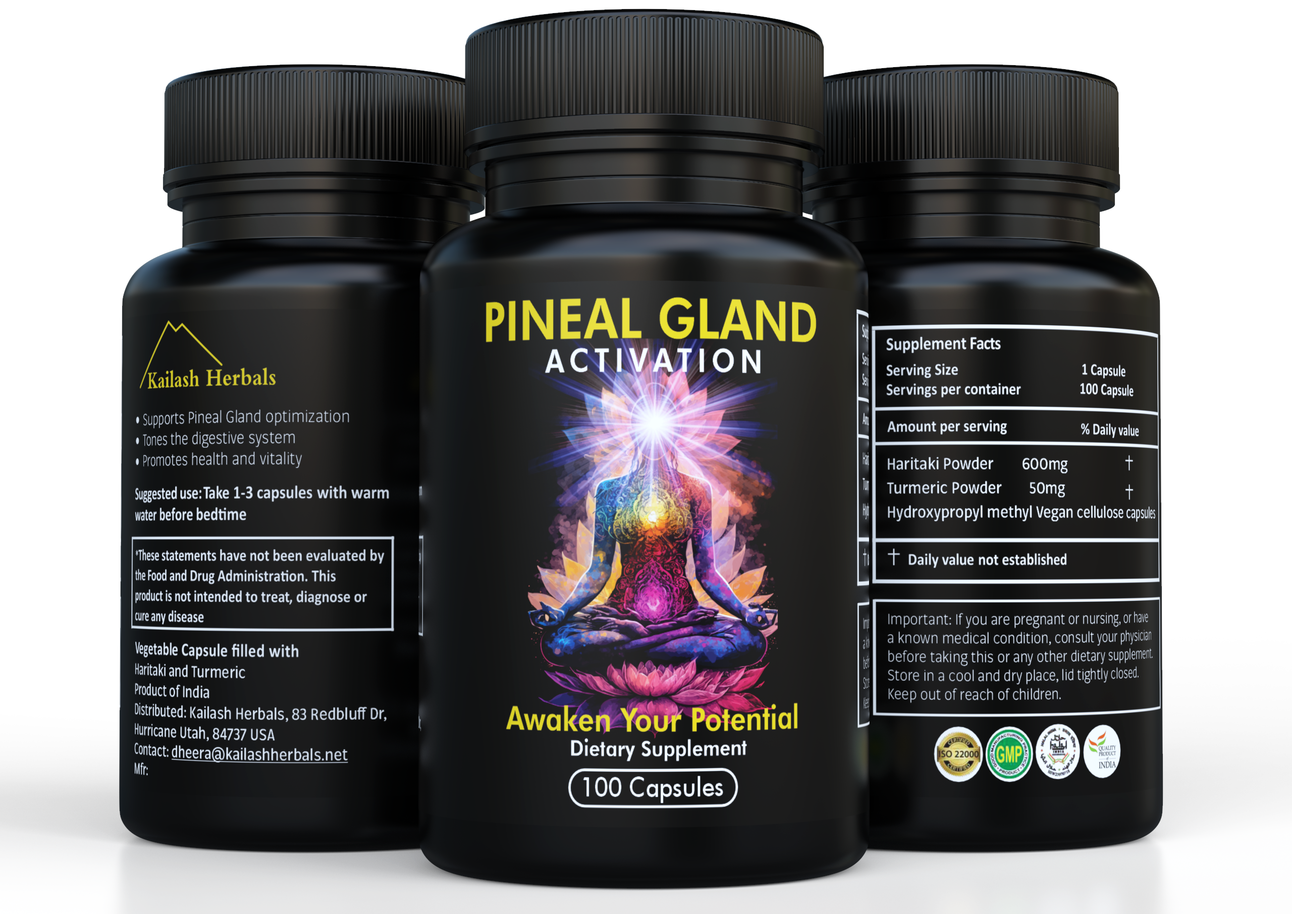 Pineal Gland activation decalcifies the pineal gland